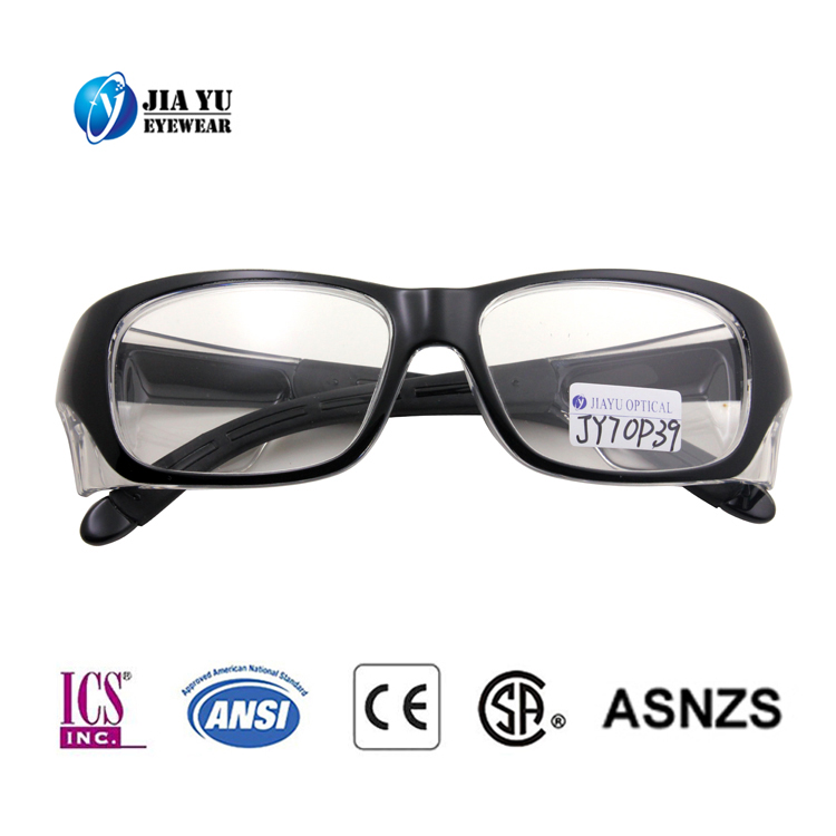 Anti Impact Ansi Z871 En166 Safety Optical Glasses Frames With Side Protection Jiayu 